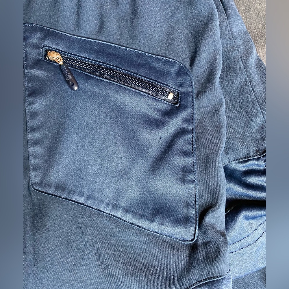 Unique Nike women’s short with ties on the sides and fun zippers! - Picture 7 of 8